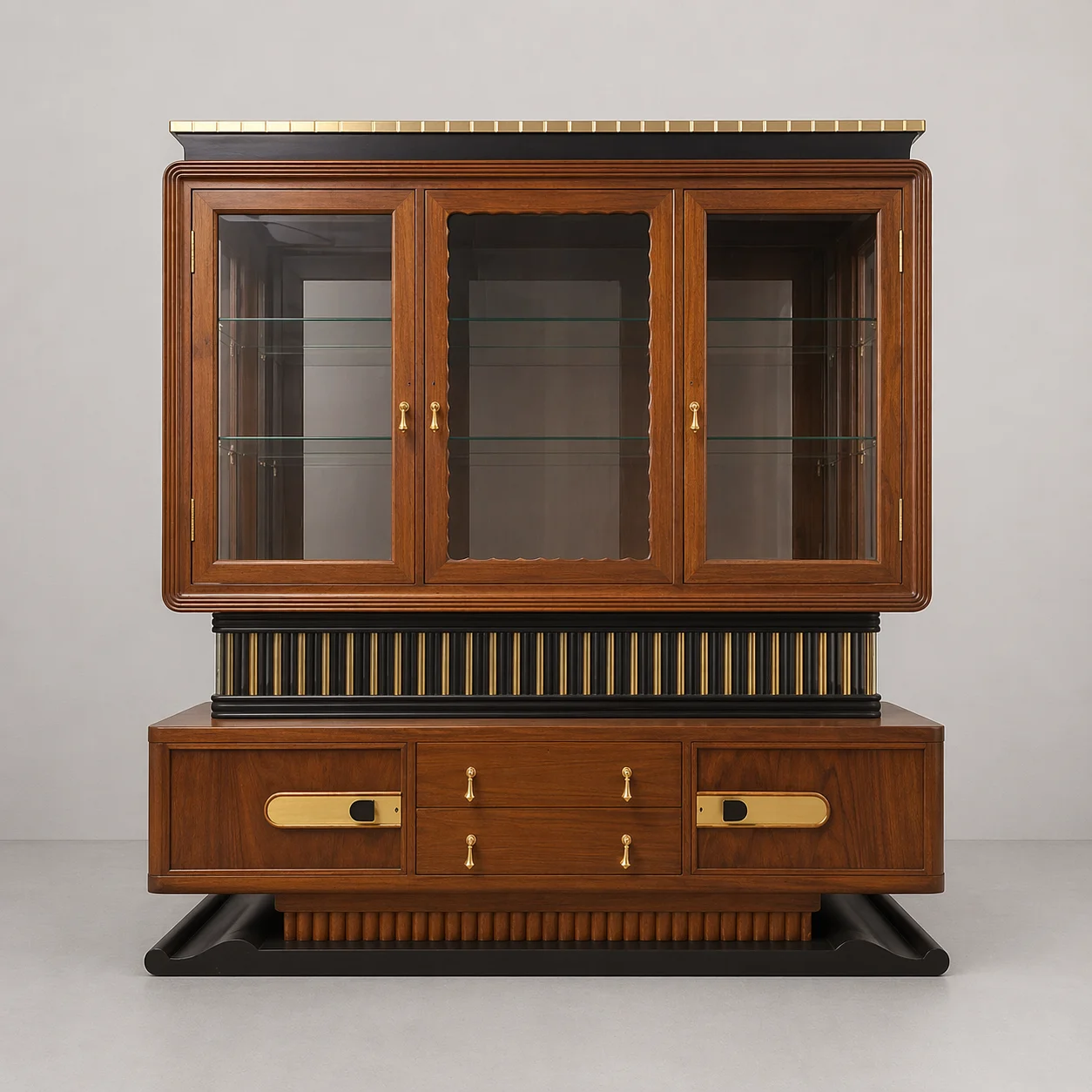 Antique Display Cabinet Sideboard 1