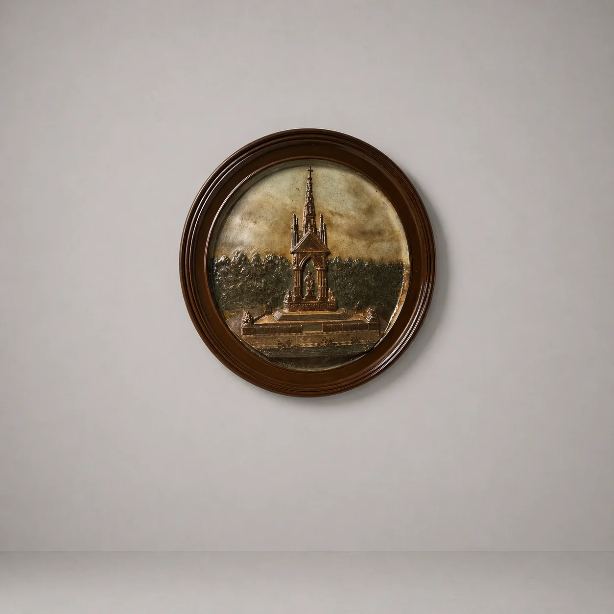 Antique European Style Bronze Wall Art Panel 3